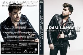 ADAM LAMBERT Live Celebrate In Singapore + Extras 2016 DVD