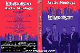 ARCTIC MONKEYS Live At The Lollapalooza Festival, Chicago, IL 2014 DVD