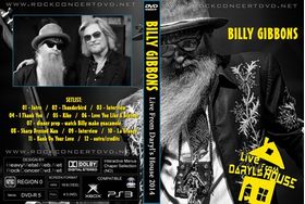 BILLY GIBBONS  Live From Daryl's House 2014 DVD