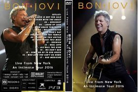 BON JOVI  Live From New York, An Intimate Tour 2016 DVD
