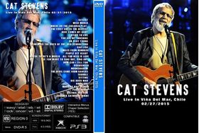CAT STEVENS  Live In Viña Del Mar, Chile 02/27/2015 DVD