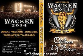 CHILDREN OF BODOM Live At Wacken Open Air, Germany 2014 (Webcast Version) DVD