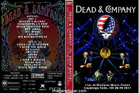 DEAD & COMPANY (Ft. JOHN MAYER) Live at Blossom Music Center, Cuyahoga Falls, OH 06-28-2017 (2 DVDs)