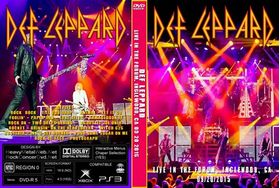 DEF LEPPARD  Live In The Forum, Inglewood, CA 09/20/2015 DVD