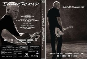 DAVID GILMOUR Later With Jools Holland, London, UK 09/29/2015 & 10/02/2015 DVD