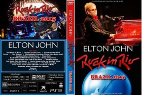 ELTON JOHN Live At The Rock in Rio Festival, Brazil 2015 DVD