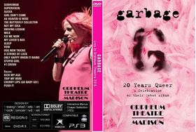 GARBAGE Live In Orpheum Theatre 2015 DVD