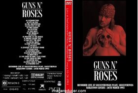 GUNS N' ROSES  Live at Saskatchewan Place, Saskatoon, Canada 03-26-1993 DVD