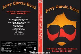 JERRY GARCIA BAND 75th Birthday, Red Rocks Amphitheater, Morrison, CO 08-04-2017 DVD
