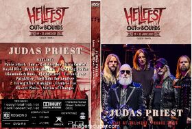 JUDAS PRIEST Live at Hellfest, France 06-27-2025 ( 2 DVDs)