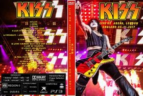 KISS Live O2  Arena, London, England 05-31-2017 DVD