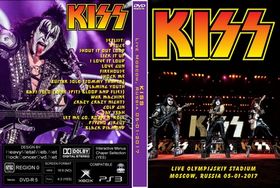 KISS Live Olympijskiy Stadium, Moscow, Russia 05-01-2017 DVD