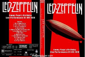 LED ZEPPELIN Jimmy Page's Birthday Live Performance 01-09-1970 DVD