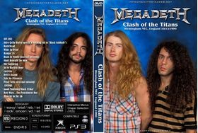 MEGADETH  Clash of the Titans, Birmingham NEC, England 10/13/1990 DVD