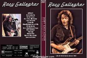 RORY GALLAGHER Live At Cork Opera House 1987 DVD