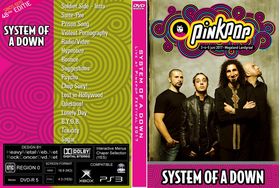SYSTEM OF A DOWN Live at Pinkpop Festival 2017 DVD