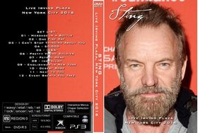 STING Live Irving Plaza, New York City 2016 DVD