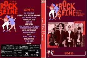 SUM 41 Rock en Seine, France 08/28/2016 DVD