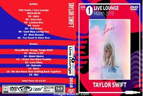 TAYLOR SWIFT BBC Radio 1 Live Lounge 2019 DVD