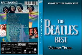 THE BEATLES  Best TV Clips Compilation Vol. 3 DVD
