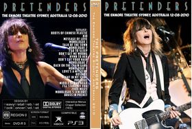 THE PRETENDERS The Enmore Theatre Sydney, Australia 12-08-2010 DVD