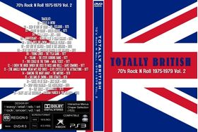 TOTALLY BRITISH 70's Rock N Roll 1975-1979 Vol. 2 DVD
