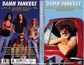 DAMN YANKEES Live In Jacksonville, NC. 03/23/1993 DVD