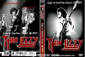 THIN LIZZY Exile on Grafton Street UK 1983 + TV Shows DVD
