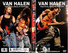 VAN HALEN Pepsi Arena, Albany, NY 06/26/2004 DVD