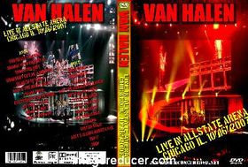 VAN HALEN Live In Allstate Arena Rosemont, IL. 10/16/2007 (2 DVDs)