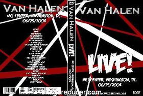 VAN HALEN MCI Center, Washington, DC. 06/25/2004 DVD