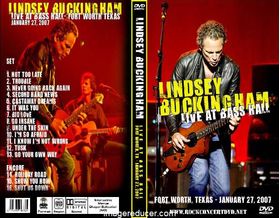 LINDSEY BUCKINGHAM Live At Bass Hall, Fort Worth, TX. 01/27/2007 DVD