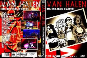 VAN HALEN Oracle Arena, Oakland, CA 12/22/2007 (3 DVDs)