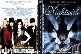 NIGHTWISH The Enmore, Sydney, Australia 02/01/2008 DVD PAL or NTSC