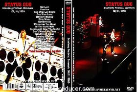STATUS QUO Scanborg Festival, Denmark 08/11/1995 DVD PAL
