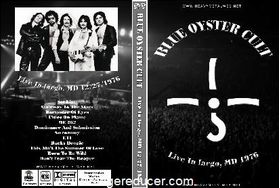 BLUE OYSTER CULT Live In largo, MD 12/27/1976 DVD