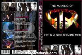 GTR Live In alabamahalle, Munich + The Making Of... 1986 DVD