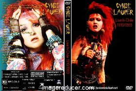CYNDI LAUPER Live In Chile 11/10/1989 DVD