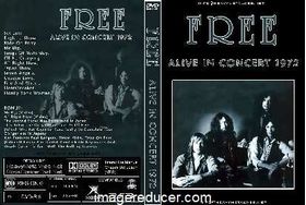 FREE Alive In Concert 1972 DVD