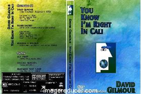 DAVID GILMOUR AND ROGER DALTREY Live In Cali, Colombia 12/04/1992 DVD