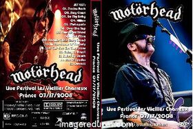 MOTORHEAD Live Festival Les Vieilles Charreux, France 07/17/2008 DVD