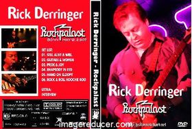 RICK DERRINGER Live At The Rockpalast, Bonn, Germany 05/12/2007 DVD