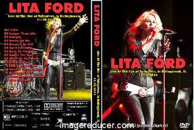 LITA FORD Live At The Tailgaters, in Bolingbrook, IL 11/18/2011 DVD