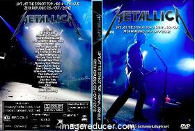 METALLICA Live At The Synot Top Arena, Prague, Czech Republic 05/07/2012 DVD