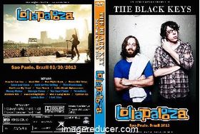THE BLACK KEYS Live At Lollapalooza Festival, Sao Paulo, Brazil 03/30/2013 DVD