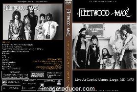 FLEETWOOD MAC Live At Capital Centre, Largo, MD.  1975 DVD