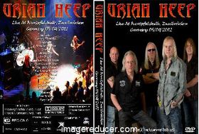 URIAH HEEP Live At Westpfalzhalle, Zweibrücken, Germany 05/04/2012 (2 DVDs)