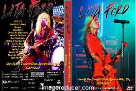 LITA FORD Live At The Canyon Club, Agoura Hills, CA 10/04/2012 DVD
