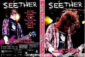 SEETHER Live At Mill City Nights, Minneapolis, MN 10/16/2012 DVD