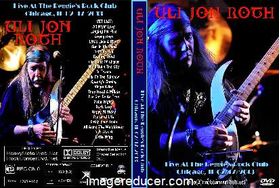 ULI JON ROTH Live At The Reggie's Rock Club, Chicago, IL 02/17/2013 (2 DVDs)